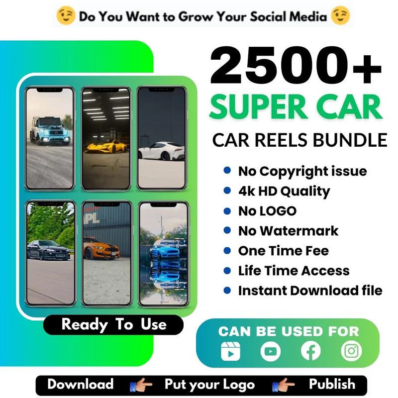 130,000+ Premium Reels Bundle (Instant Download + Reselling License)
