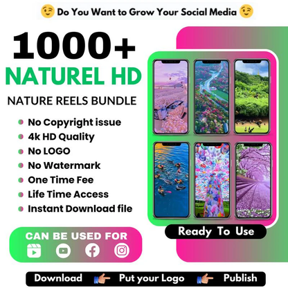 130,000+ Premium Reels Bundle (Instant Download + Reselling License)