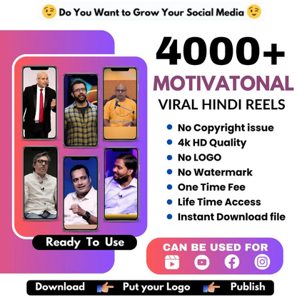 130,000+ Premium Reels Bundle (Instant Download + Reselling License)